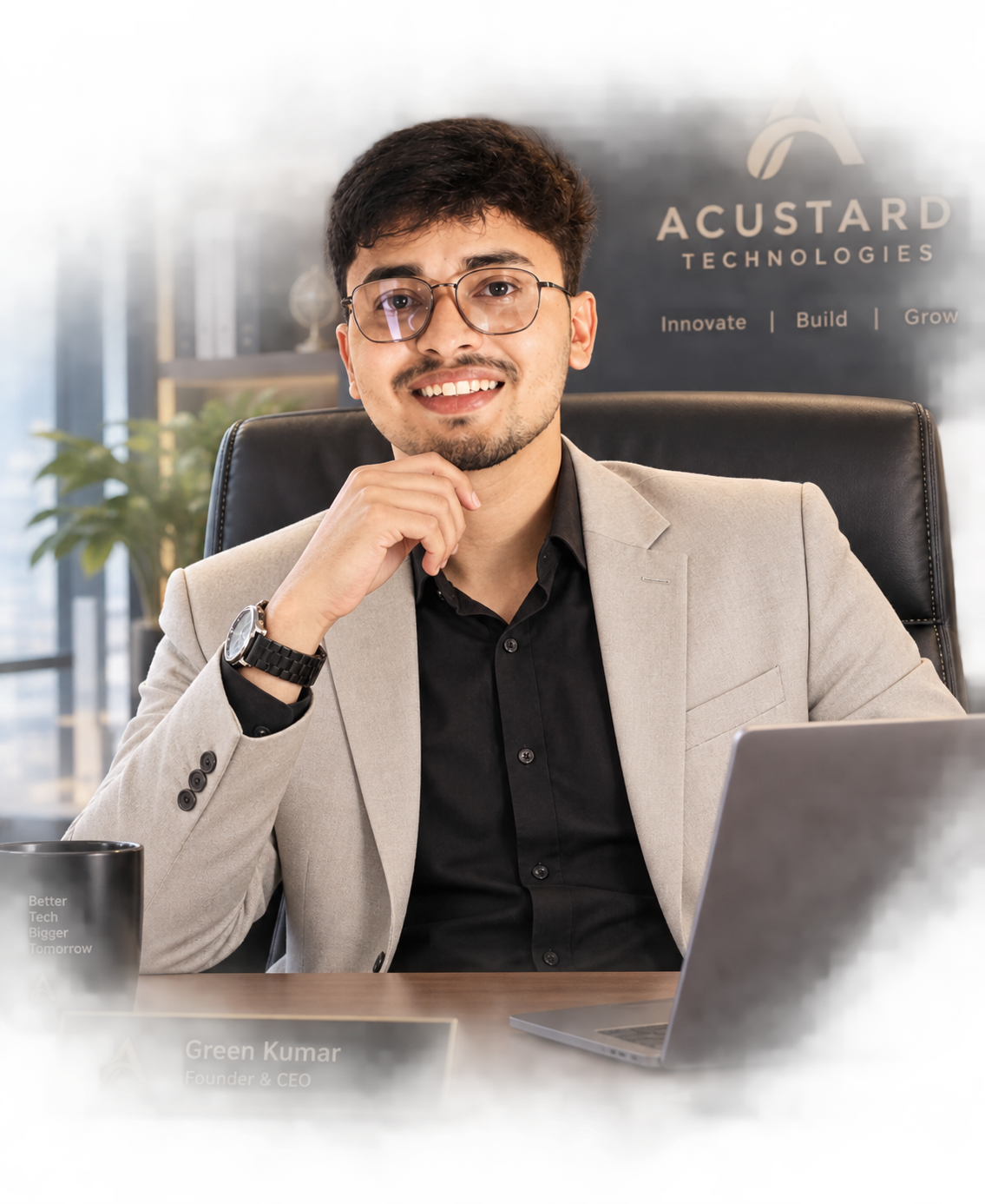 Greenkumar Bisen - Founder & CEO at Acustard Technologies